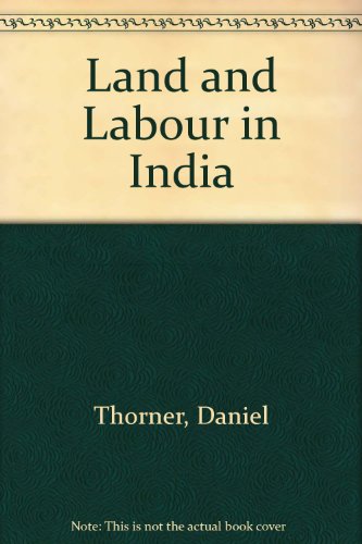 9780210338933: Land and Labour in India