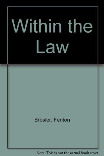 Stock image for Within the Law for sale by WorldofBooks