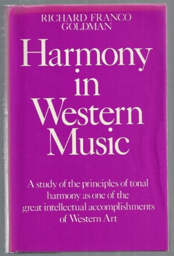 Stock image for Harmony in Western Music for sale by WorldofBooks