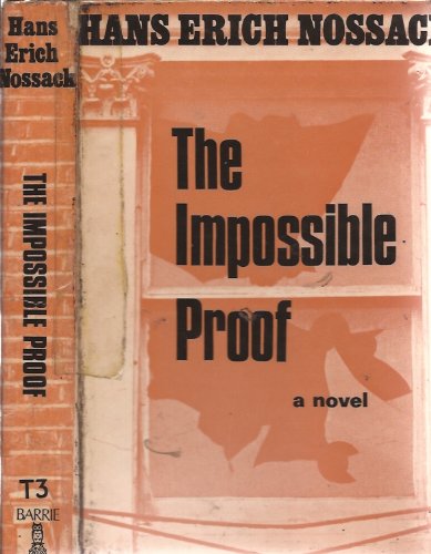 Impossible Proof (9780214667688) by Hans Erich Nossack