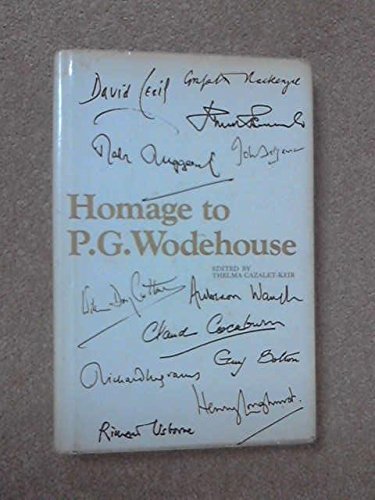 Homage to P. G. Wodehouse