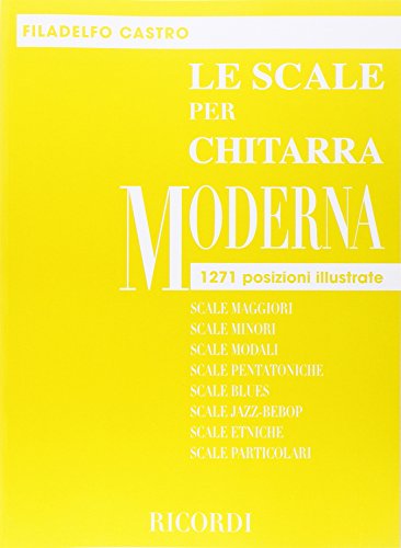 9780215104359: LE SCALE PER CHITARRA MODERNA GUITARE