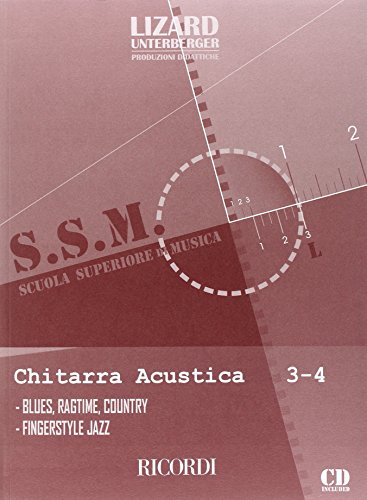 9780215107374: CHITARRA ACUSTICA - VOL. 3-4