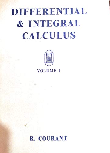 9780216873902: Differential and Integral Calculus: v. 1