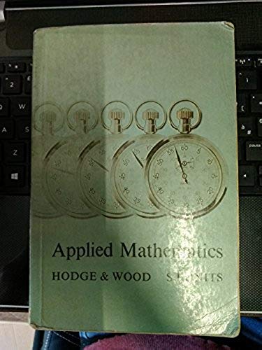 Imagen de archivo de Applied Mathematics a la venta por Better World Books Ltd