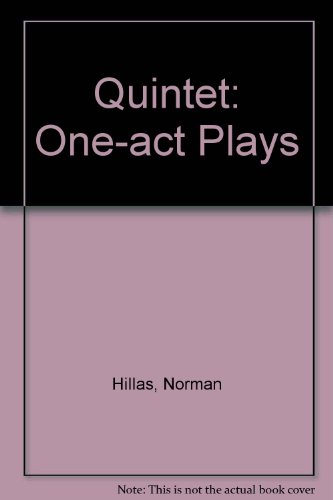 Stock image for Quintet - Five One Act Plays for sale by Phatpocket Limited