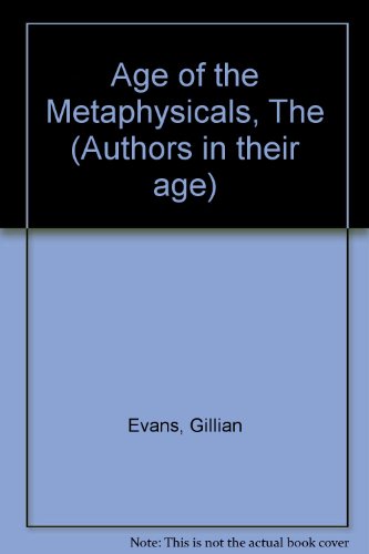 Authors in Their Age: The Age of The Metaphysicals