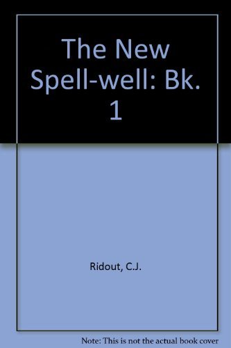 Imagen de archivo de The New Spell-well: Bk. 1 a la venta por Goldstone Books