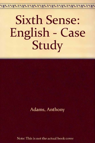 Beispielbild fr Sixth Sense: English - Case Study zum Verkauf von Reuseabook