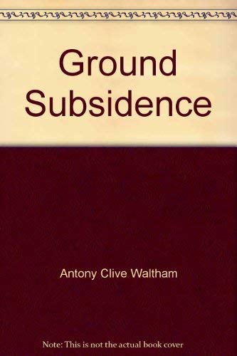 Beispielbild fr Ground Subsidence zum Verkauf von Better World Books