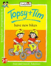 Beispielbild fr Topsy + Tim Ride Their Bikes zum Verkauf von WorldofBooks