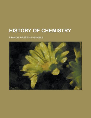 9780217003360: History of Chemistry