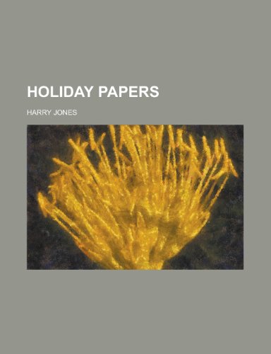 Holiday papers (9780217007054) by Jones, Harry