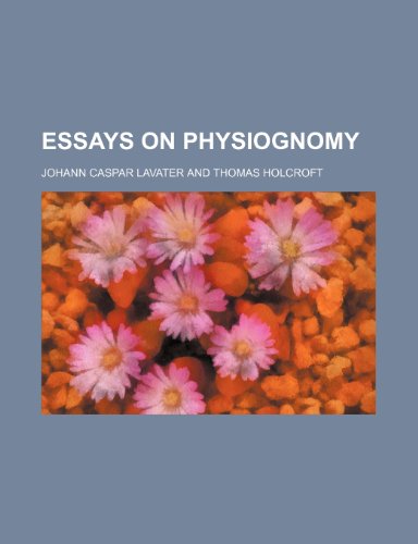 Beispielbild fr Essays on Physiognomy zum Verkauf von Buchpark