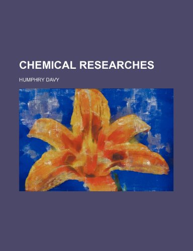 9780217338066: Chemical Researches