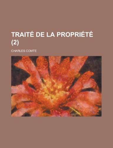 Traite de La Propriete (2) (9780217401654) by Board, National Research Council; Comte, Charles