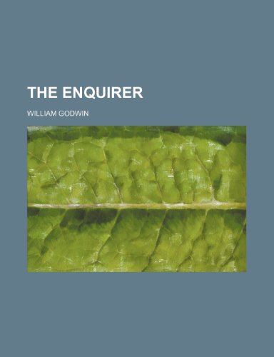 The Enquirer (9780217624824) by Godwin, William