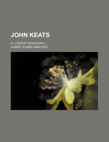 Stock image for John Keats; a literary biography for sale by Phatpocket Limited