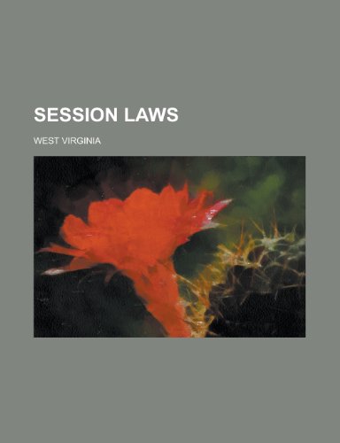 Session laws (9780217872256) by Virginia, West