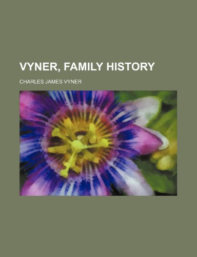 Stock image for Vyner, family history for sale by Phatpocket Limited