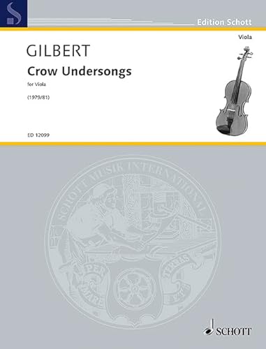 9780220119683: Crow Undersongs: for viola. viola.