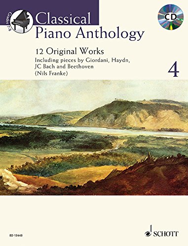 Beispielbild fr Classical Piano Anthology - Volume 4 - 12 Original Works - Schott Anthology Series - Piano - edition with CD ( ED 13443 ) zum Verkauf von WorldofBooks