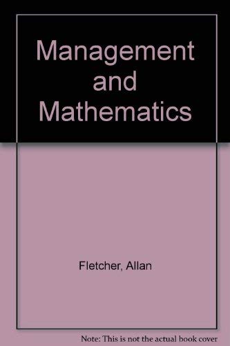 9780220668297: Management and mathematics: The practical techniques available,