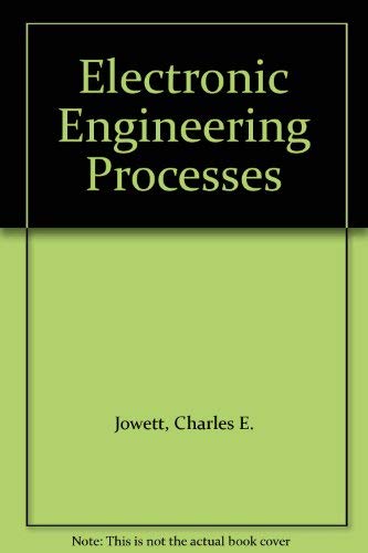 Stock image for Electronic Engineering Processes for sale by Zubal-Books, Since 1961