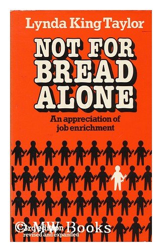 Stock image for Not for Bread Alone for sale by Mispah books