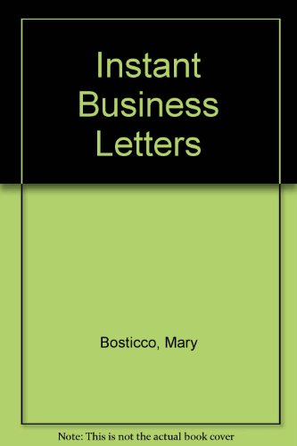9780220794040: Instant Business Letters