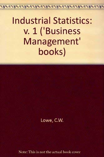9780220798802: Industrial Statistics: v. 1 ('Business Management' books)