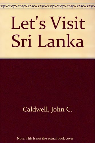 Let's Visit Sri Lanka (9780222992055) by John C. Caldwell
