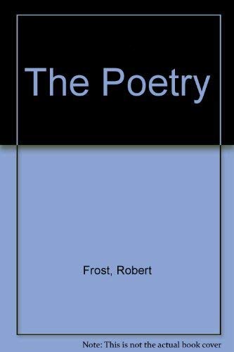 The Poetry of Robert Frost