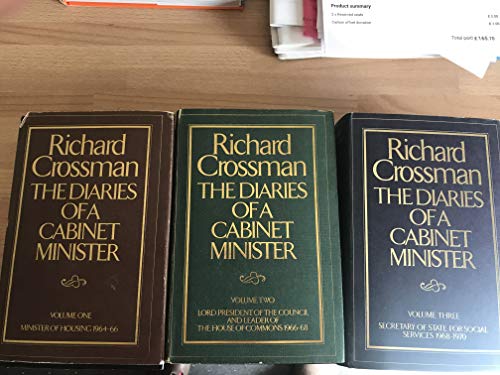 Beispielbild fr The Diaries of a Cabinet Minister zum Verkauf von Better World Books Ltd