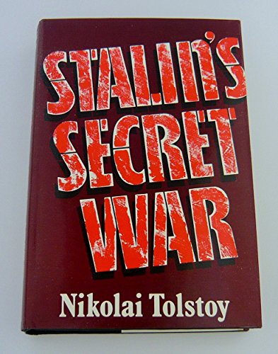 Beispielbild fr Stalin's secret war zum Verkauf von WorldofBooks