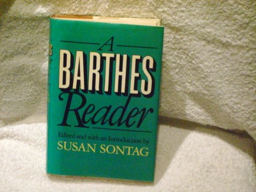 Beispielbild fr A Barthes Reader zum Verkauf von Irish Booksellers