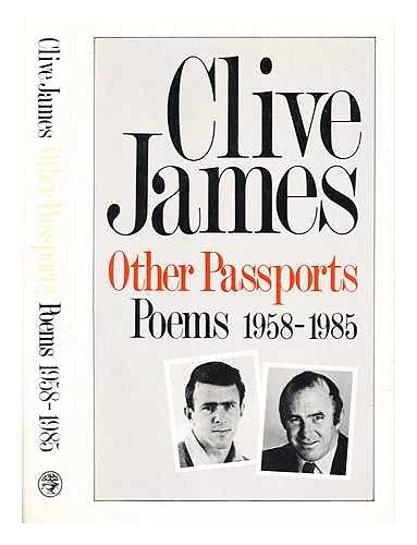 9780224024228: Other Passports: Poems, 1958-85