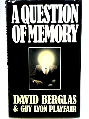 9780224025577: A Question of Memory