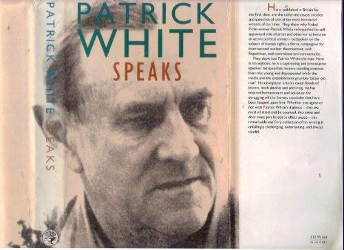 9780224027885: Patrick White speaks
