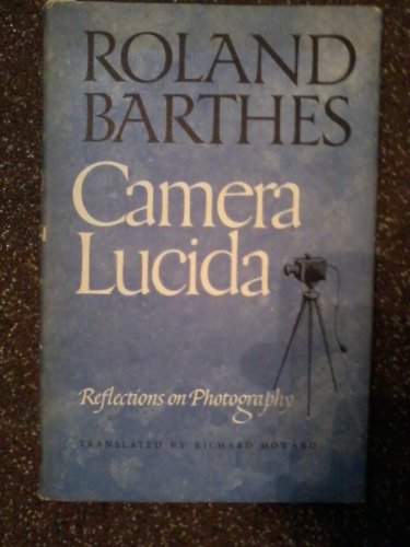 9780224029292: Camera Lucida: Reflections on Photography