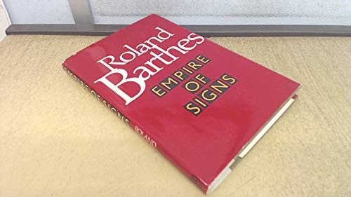 Empire of Signs [first edition]