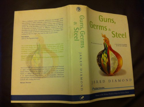 Stock image for Guns, Germs and Steel: The Fates of Human Societies (UK HB 1st impression) for sale by Hunter Books