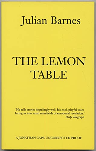 Beispielbild fr The Lemon Table zum Verkauf von WorldofBooks