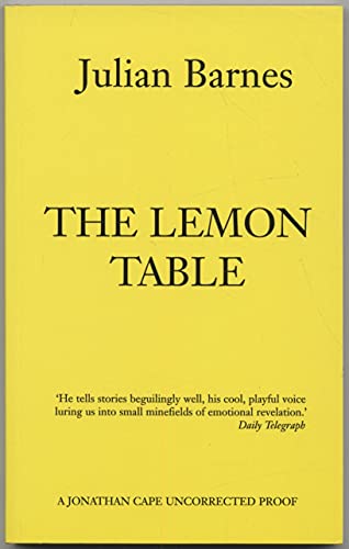 9780224071987: The Lemon Table