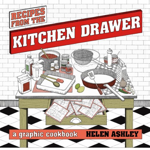Imagen de archivo de Recipes From the Kitchen Drawer: A Graphic Cookbook a la venta por WorldofBooks