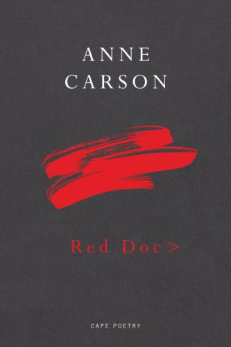 Stock image for Red Doc>: Anne Carson for sale by WorldofBooks