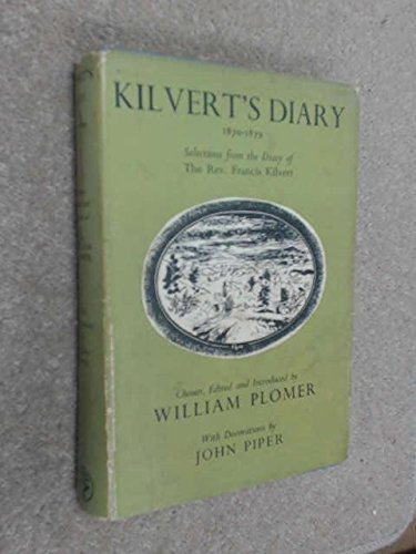 9780224604055: Selections from the Diary of the Rev (Kilvert's Diary, 1870-79)