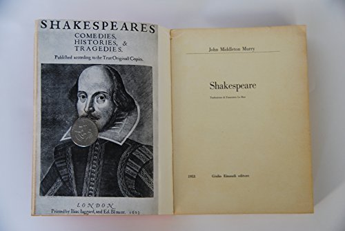 Shakespeare (9780224610223) by Murry, John Middleton