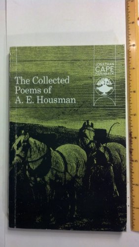 9780224611855: The Collected Poems of A. E. Housman (Jonathan Cape Paperback, No. JCP51)