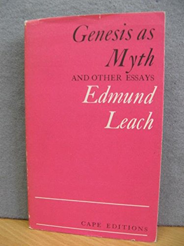 Stock image for GENESIS as MYTH and other ESSAYS * for sale by L. Michael